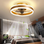 LED Ceiling Fans with Lights Reversible Remote 6