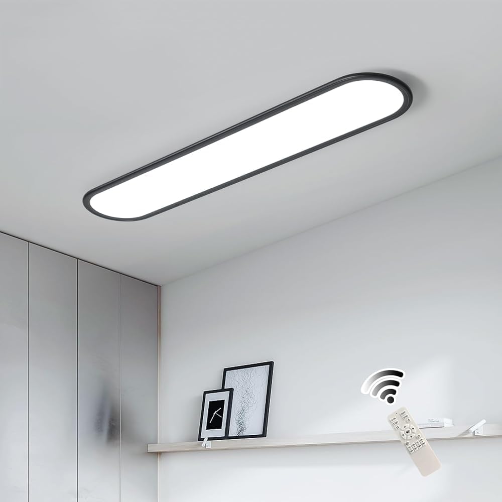 LED Ceiling Light 100CM Ultra-Slim Dimmable Linear Lamp