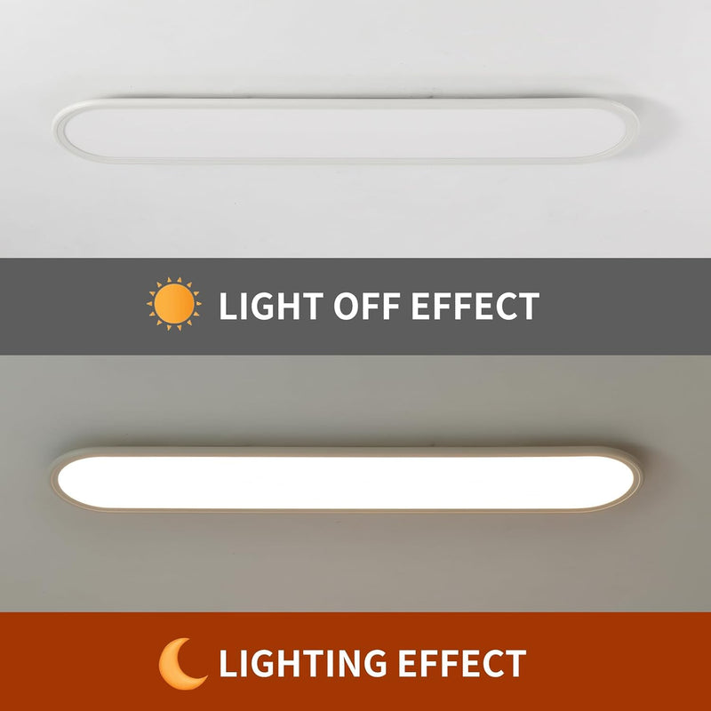 LED Ceiling Light 100CM Ultra-Slim Dimmable Linear Lamp