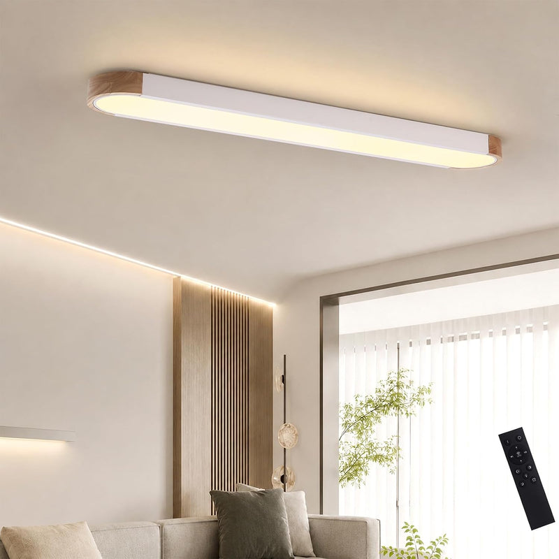 LED Ceiling Light 100CM Ultra-Slim Dimmable Linear Lamp