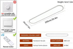 LED Ceiling Light 100CM Ultra-Slim Dimmable Linear Lamp