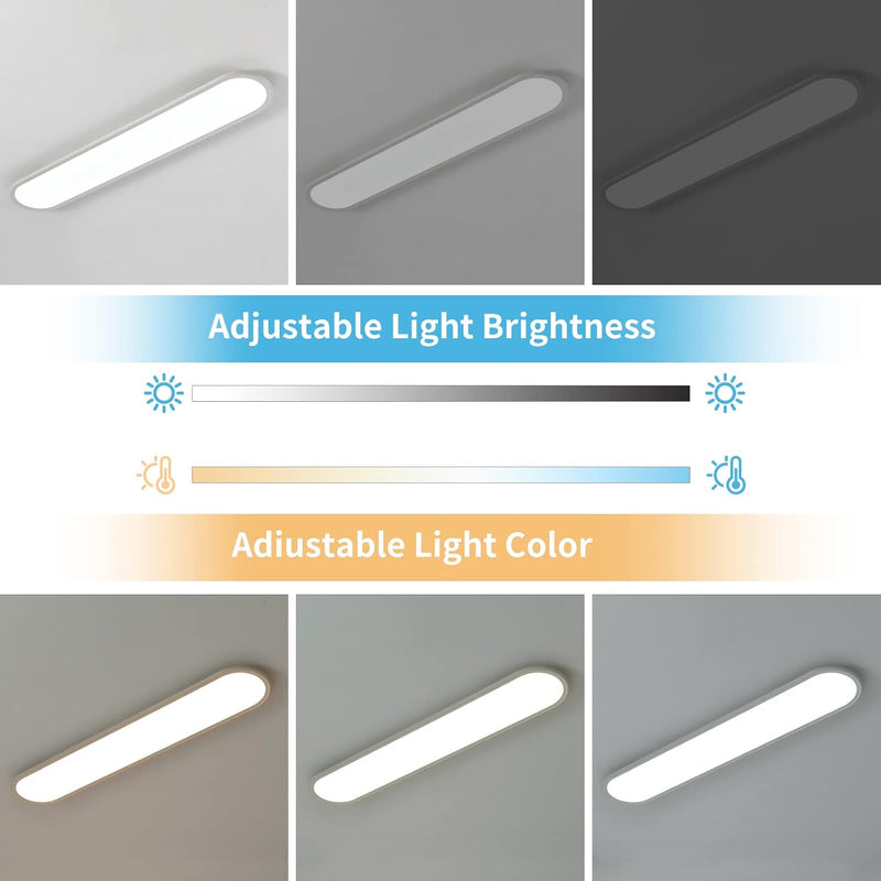 LED Ceiling Light 100CM Ultra-Slim Dimmable Linear Lamp