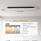 LED Ceiling Light 100CM Ultra-Slim Dimmable Linear Lamp