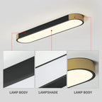 LED Ceiling Light 100CM Ultra-Slim Dimmable Linear Lamp