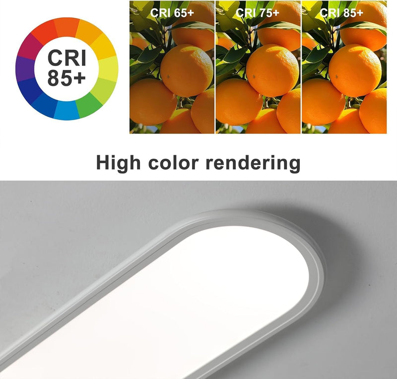 LED Ceiling Light 100CM Ultra-Slim Dimmable Linear Lamp