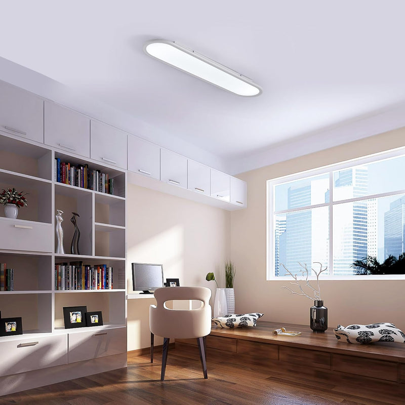 LED Ceiling Light 100CM Ultra-Slim Dimmable Linear Lamp