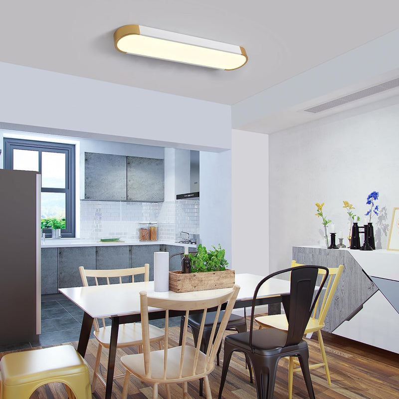 LED Ceiling Light 100CM Ultra-Slim Dimmable Linear Lamp