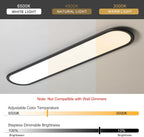 LED Ceiling Light 100CM Ultra-Slim Dimmable Linear Lamp