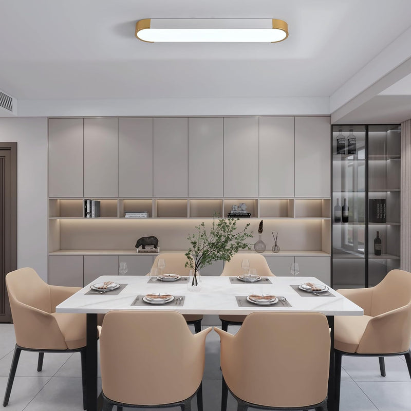 LED Ceiling Light 100CM Ultra-Slim Dimmable Linear Lamp