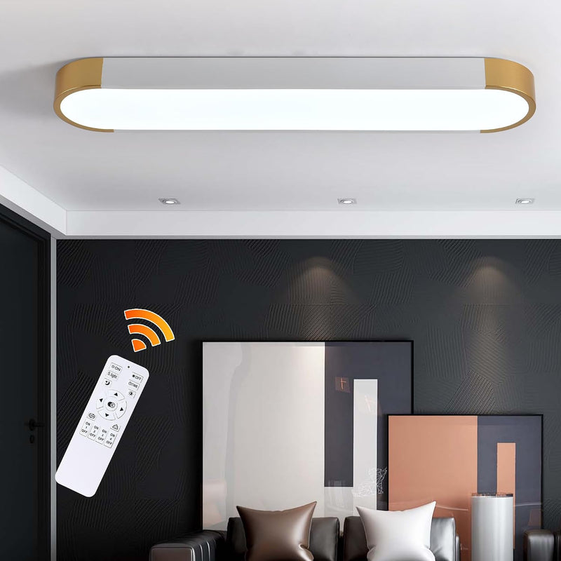 LED Ceiling Light 100CM Ultra-Slim Dimmable Linear Lamp