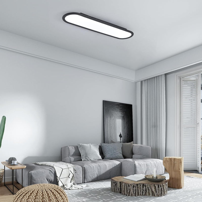 LED Ceiling Light 100CM Ultra-Slim Dimmable Linear Lamp