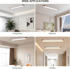 LED Ceiling Light 100CM Ultra-Slim Dimmable Linear Lamp