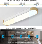 LED Ceiling Light 100CM Ultra-Slim Dimmable Linear Lamp