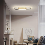 LED Ceiling Light 110CM Dimmable Oval Linear Flush