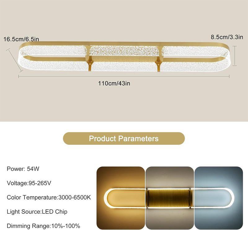 LED Ceiling Light 20W Flush Mount Kitchen Lighting