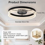LED Ceiling Light 20W Flush Mount Kitchen Lighting