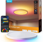 LED Ceiling Light 2400lm Smart Rgbic Lights Round