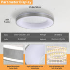 LED Ceiling Light 3000K 4500K 6500K Dimmable