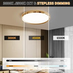 LED Ceiling Light 3000K 4500K 6500K Dimmable