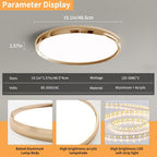 LED Ceiling Light 3000K 4500K 6500K Dimmable