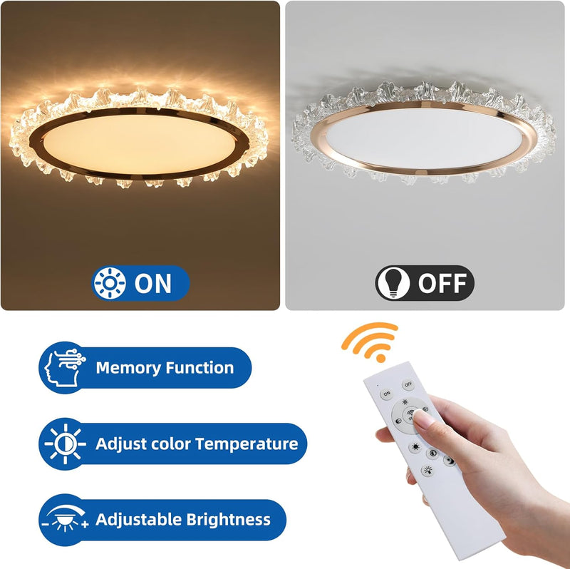 LED Ceiling Light 3000K 4500K 6500K Dimmable