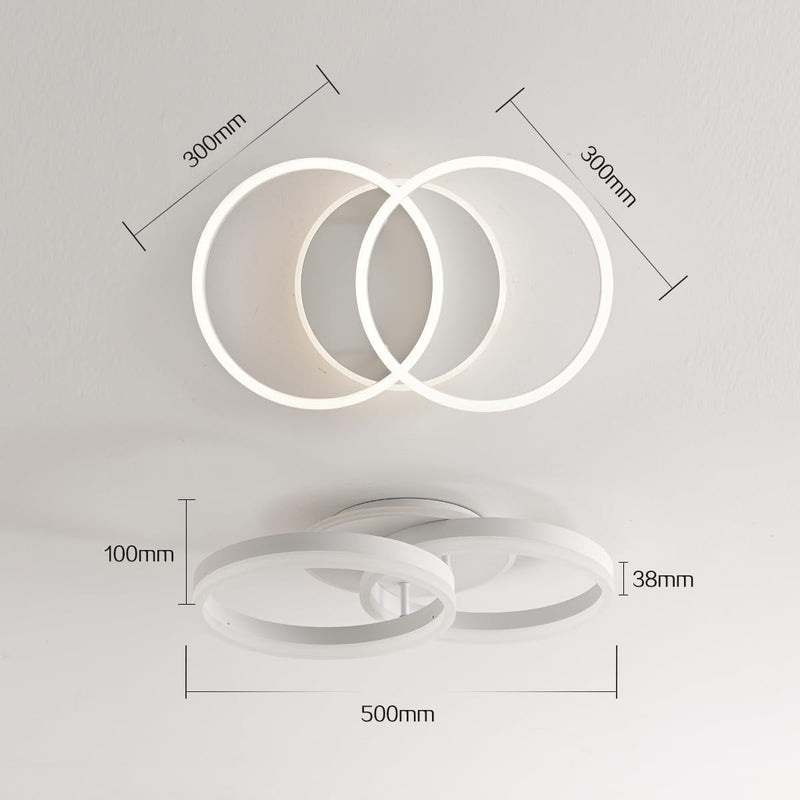 LED Ceiling Light 36W for Living Room 50CM