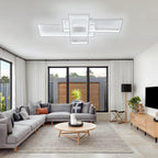 LED Ceiling Light 45W Modern Dimmable Lighting