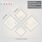 LED Ceiling Light 50W 3606lm Lights Living Room