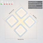 LED Ceiling Light 50W 3606lm Lights Living Room