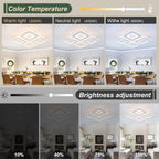 LED Ceiling Light 50W 3606lm Lights Living Room