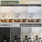LED Ceiling Light 50W 3606lm Lights Living Room