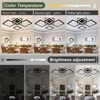 LED Ceiling Light 50W 3606lm Lights Living Room