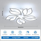 LED Ceiling Light 60W 5400lm Modern Design Lighting