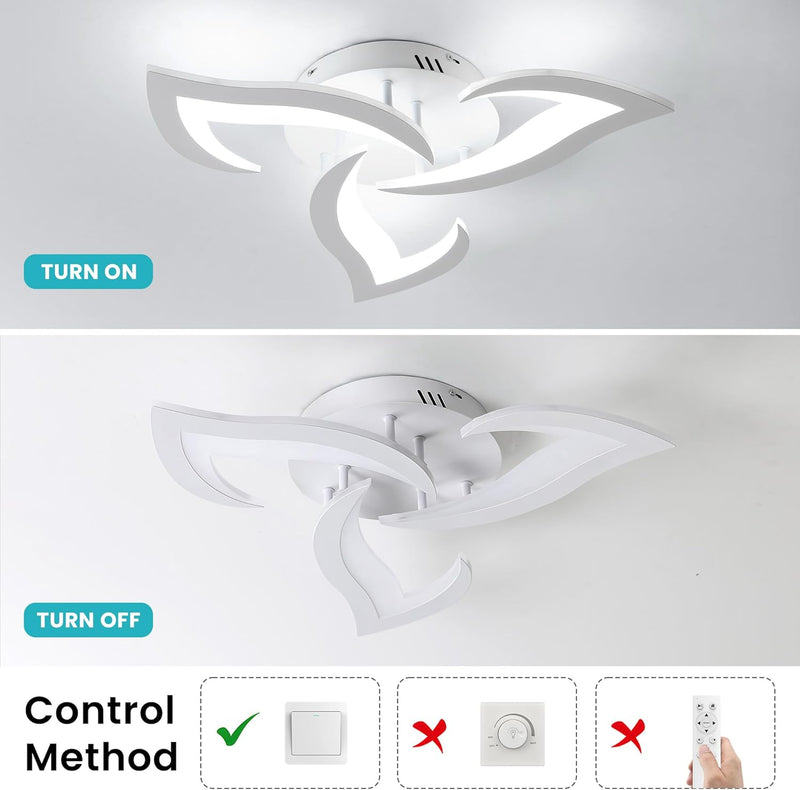 LED Ceiling Light 60W 5400lm Modern Design Lighting