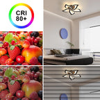 LED Ceiling Light 60W 5400lm Modern Design Lighting