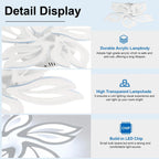 LED Ceiling Light 60W 5400lm Modern Design Lighting