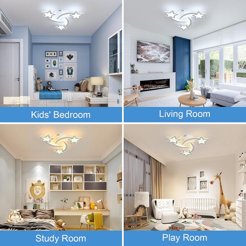 LED Ceiling Light 60W 5400lm Modern Design Lighting