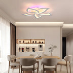 LED Ceiling Light 70W Dimmable 8-Petal Lamp
