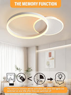 LED Ceiling Light Creative Aluminium Lamp 54W 5400lm