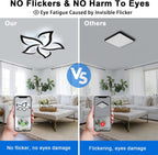 LED Ceiling Light Dimmable 36W 3240lm Modern Design