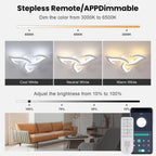 LED Ceiling Light Dimmable 36W 3240lm Modern Design