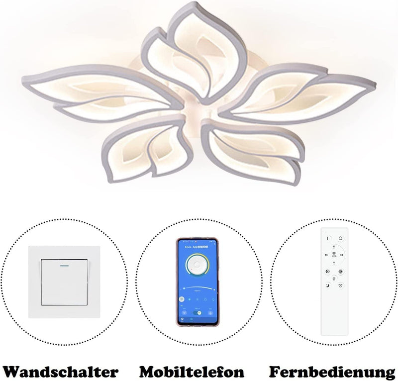 LED Ceiling Light Dimmable 70W-140W Modern Living Room