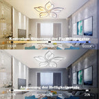 LED Ceiling Light Dimmable 70W-140W Modern Living Room
