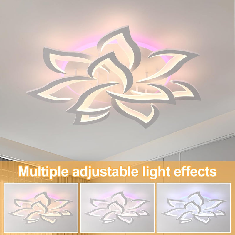 LED Ceiling Light Dimmable 70W Modern Flush Lights