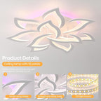 LED Ceiling Light Dimmable 70W Modern Flush Lights