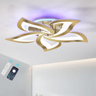 5 Petals-50w Dimmable-gold