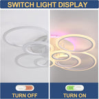 LED Ceiling Light Dimmable 70W Modern Flush Lights