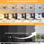 LED Ceiling Light Dimmable 70W Modern Flush Lights
