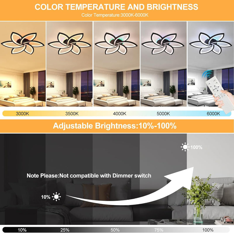 LED Ceiling Light Dimmable 70W Modern Flush Lights