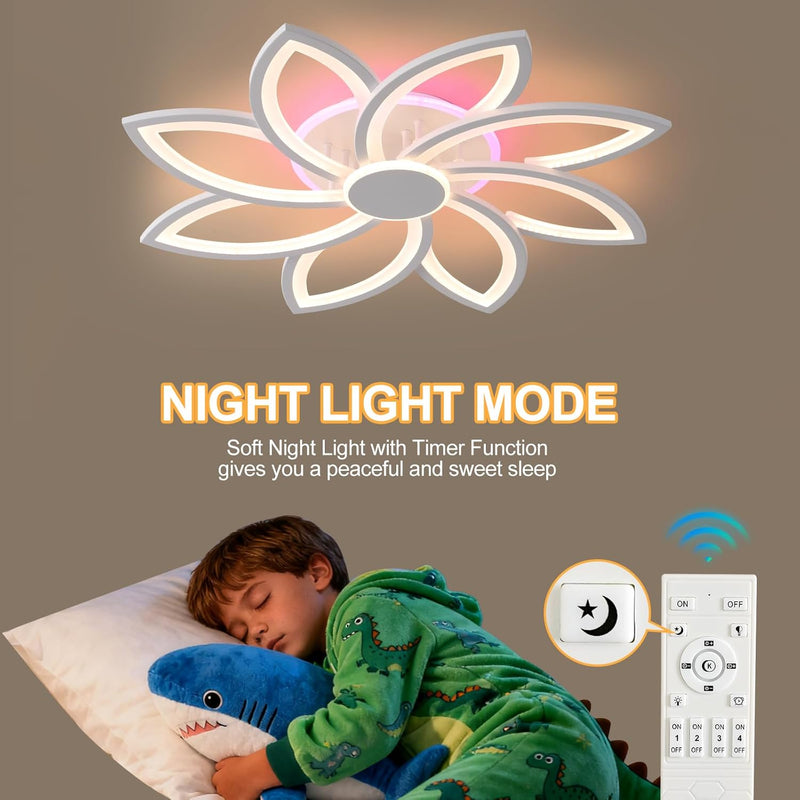 LED Ceiling Light Dimmable 70W Modern Flush Lights